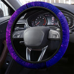 Purple Cosmic Galaxy Steering Wheel Cover