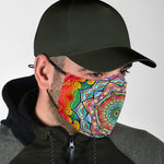 Colorful Mandala Face Mask + 2 Filters - Mind Gone