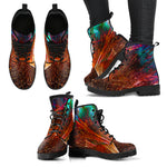 Big Bang Explosion Combat Boots - Vegan Friendly Leather - Mind Gone