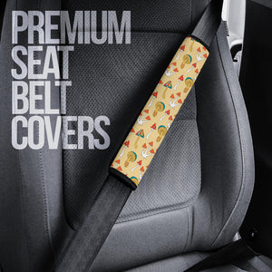 Vintage Hippie Mushrooms Seat Belt Covers