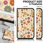 Cottagecore Retro Floral Seat Belt Covers