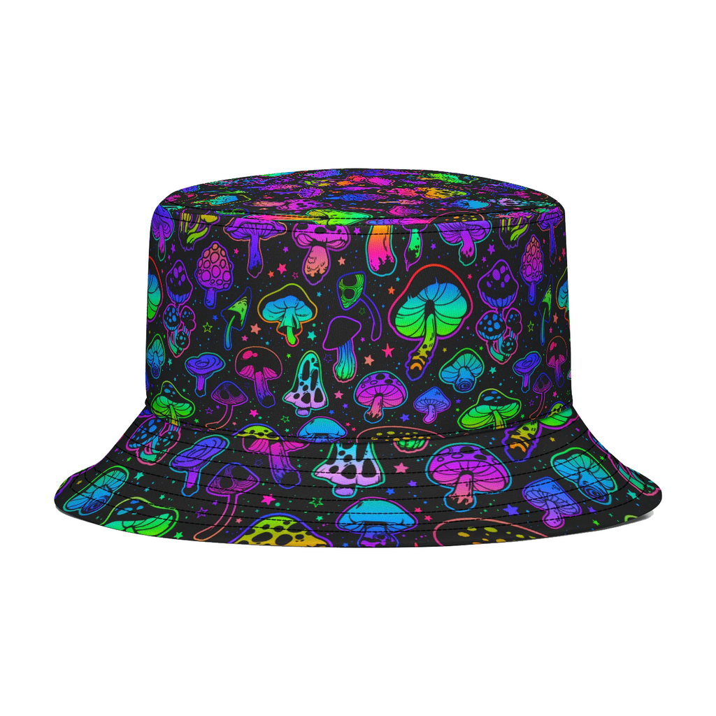 Magic Mushroom Glow Bucket Hat