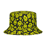 Melting Smiley Faces Bucket Hat