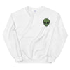 Extraterrestrial Alien Embroidered Unisex Sweatshirt - Mind Gone
