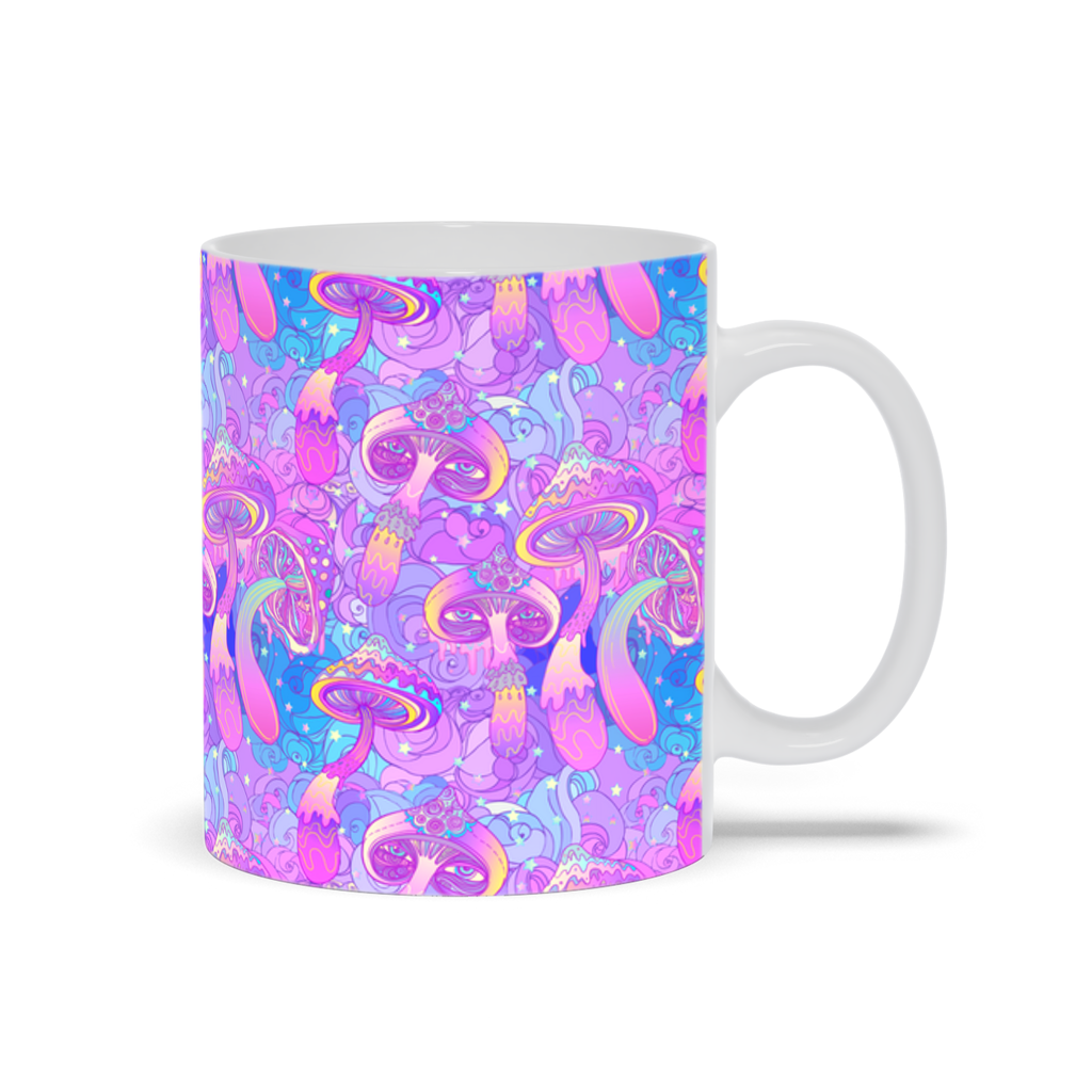 Psychedelic Purple Trip Coffee Mug