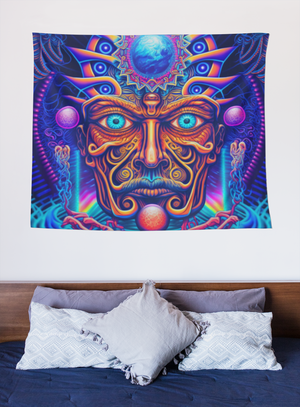 Psychedelic Psy Elite Wall Tapestry