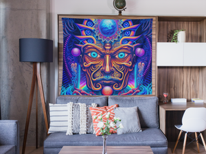 Psychedelic Psy Elite Wall Tapestry