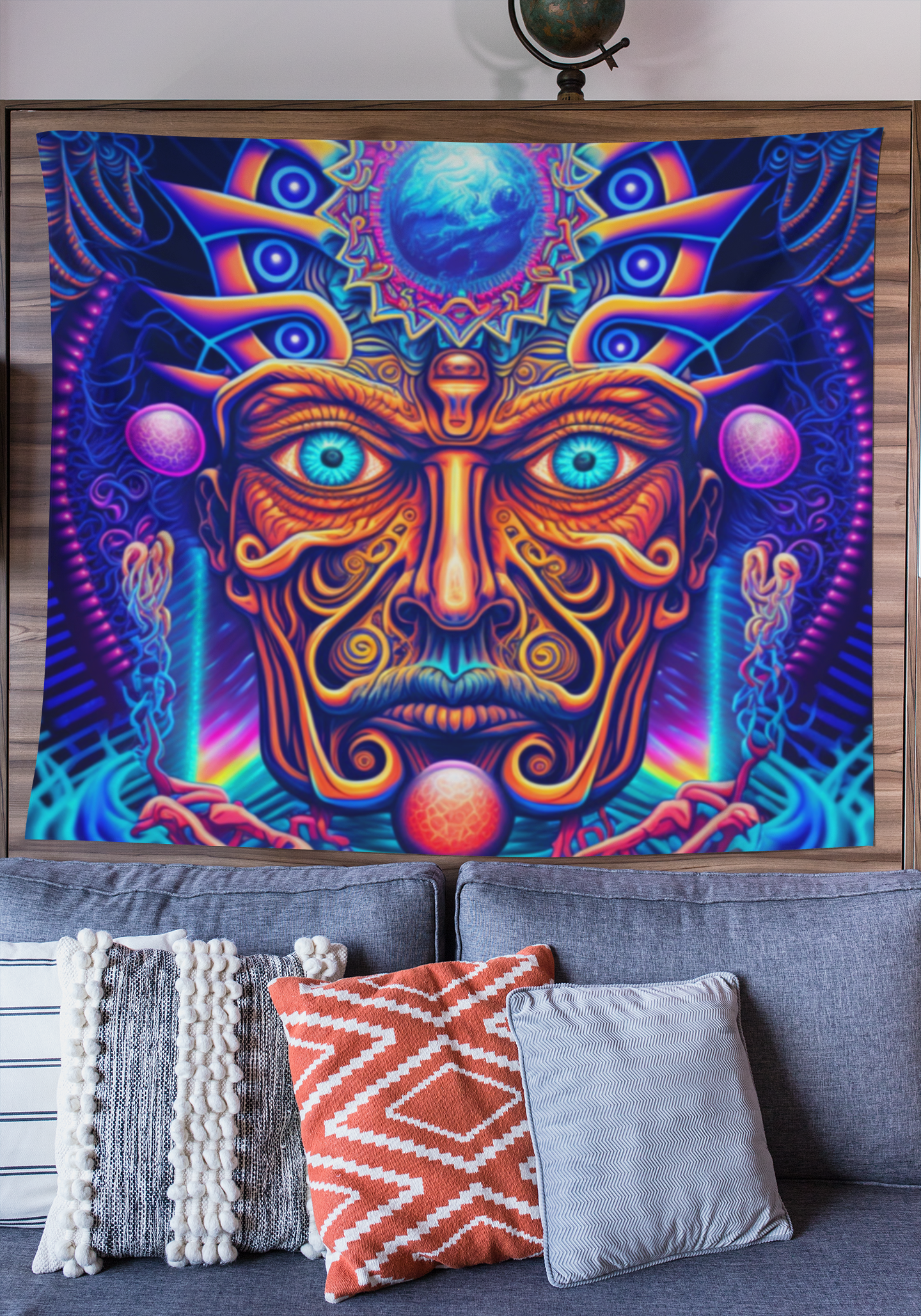 Psychedelic Psy Elite Wall Tapestry