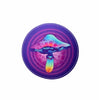 Purple Stoner Psychedelic Mushroom Sticker