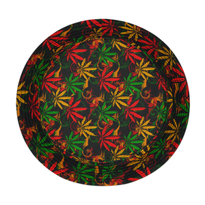 Rasta Cannabis Bucket Hat
