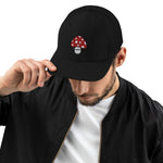 Toadstool Mushroom Embroidered Trucker Cap