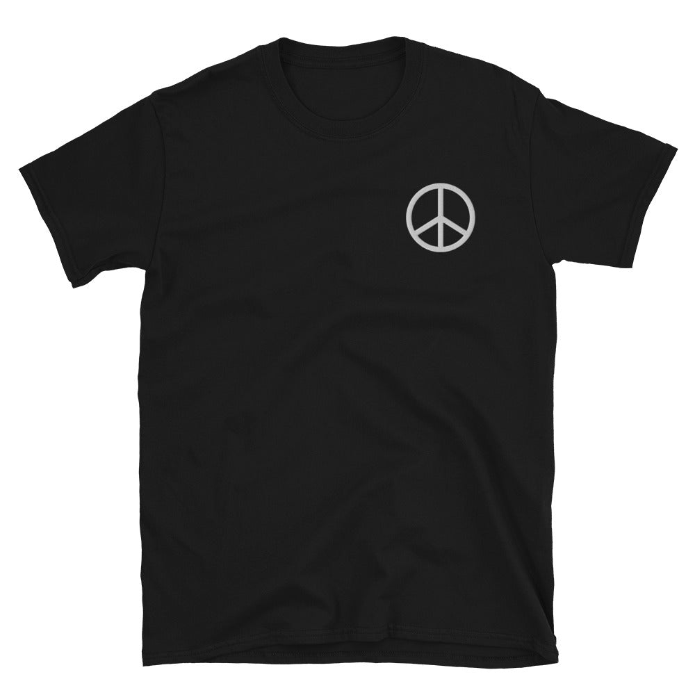 World Peace Symbol Short-Sleeve Unisex T-Shirt