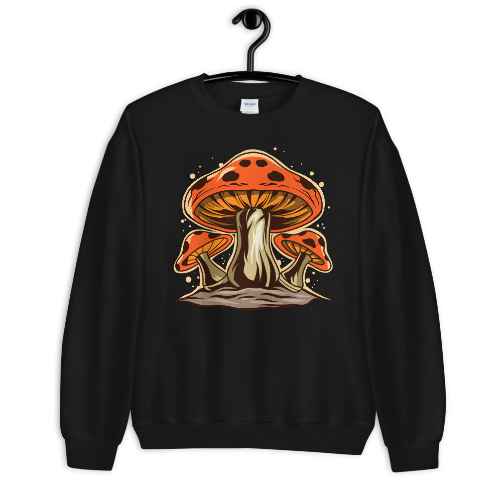 Mushroom Lover Toadstool Psychedelic Unisex Sweatshirt