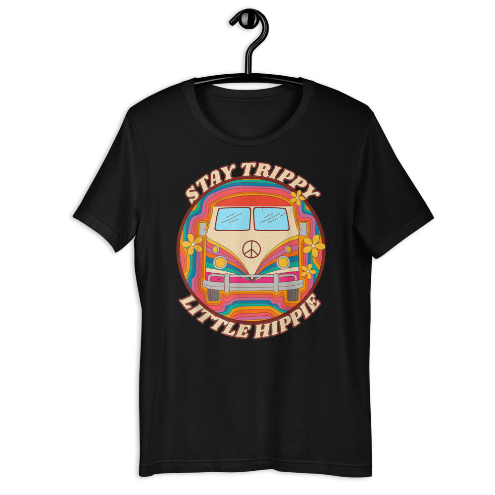 Stay Trippy Little Hippie Van Short-Sleeve Unisex T-Shirt