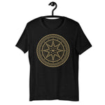 Sacred Star Symbol Golden Crest T-Shirt