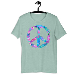 Feathers Of Peace Short-Sleeve Unisex T-Shirt