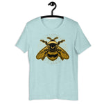 Mystical Moon Bumble Bee Short-Sleeve Unisex T-Shirt