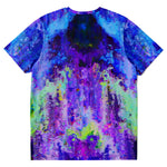 Blue Trippin Unisex T-Shirt - Abstract Paint Shirt - Mind Gone