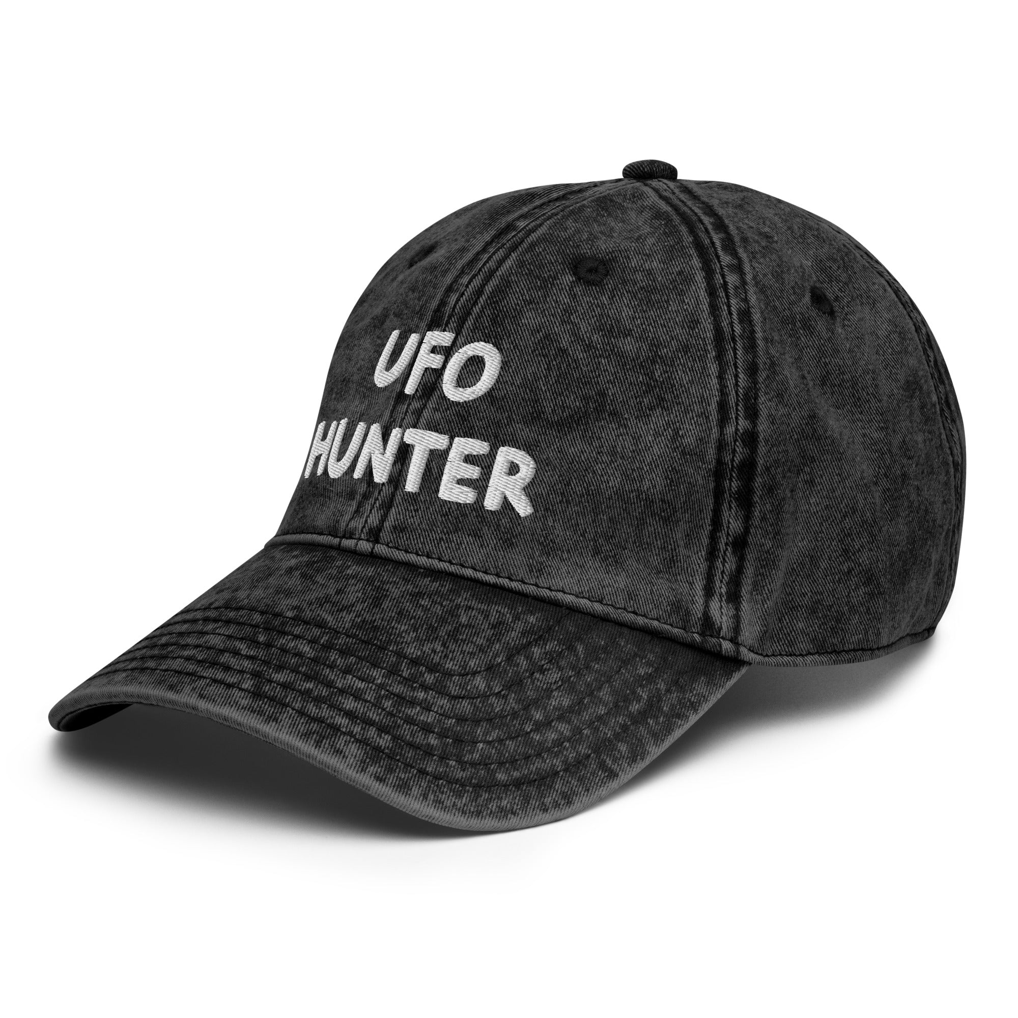 UFO Hunter Embroidered Dad Hat