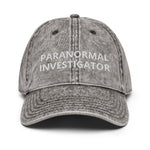 Paranormal Investigator Vintage Dad Cap