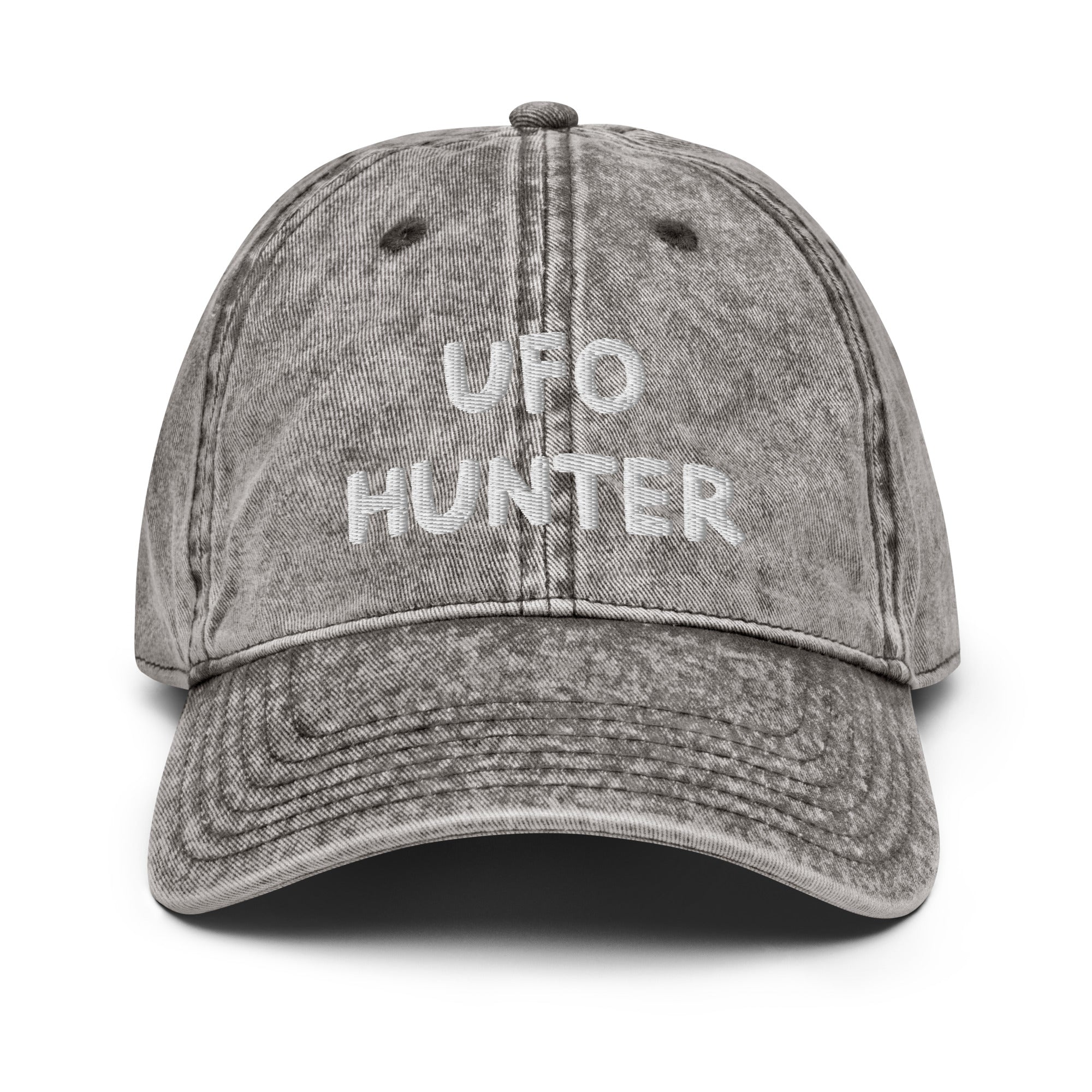 UFO Hunter Embroidered Dad Hat