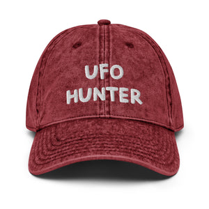 UFO Hunter Embroidered Dad Hat