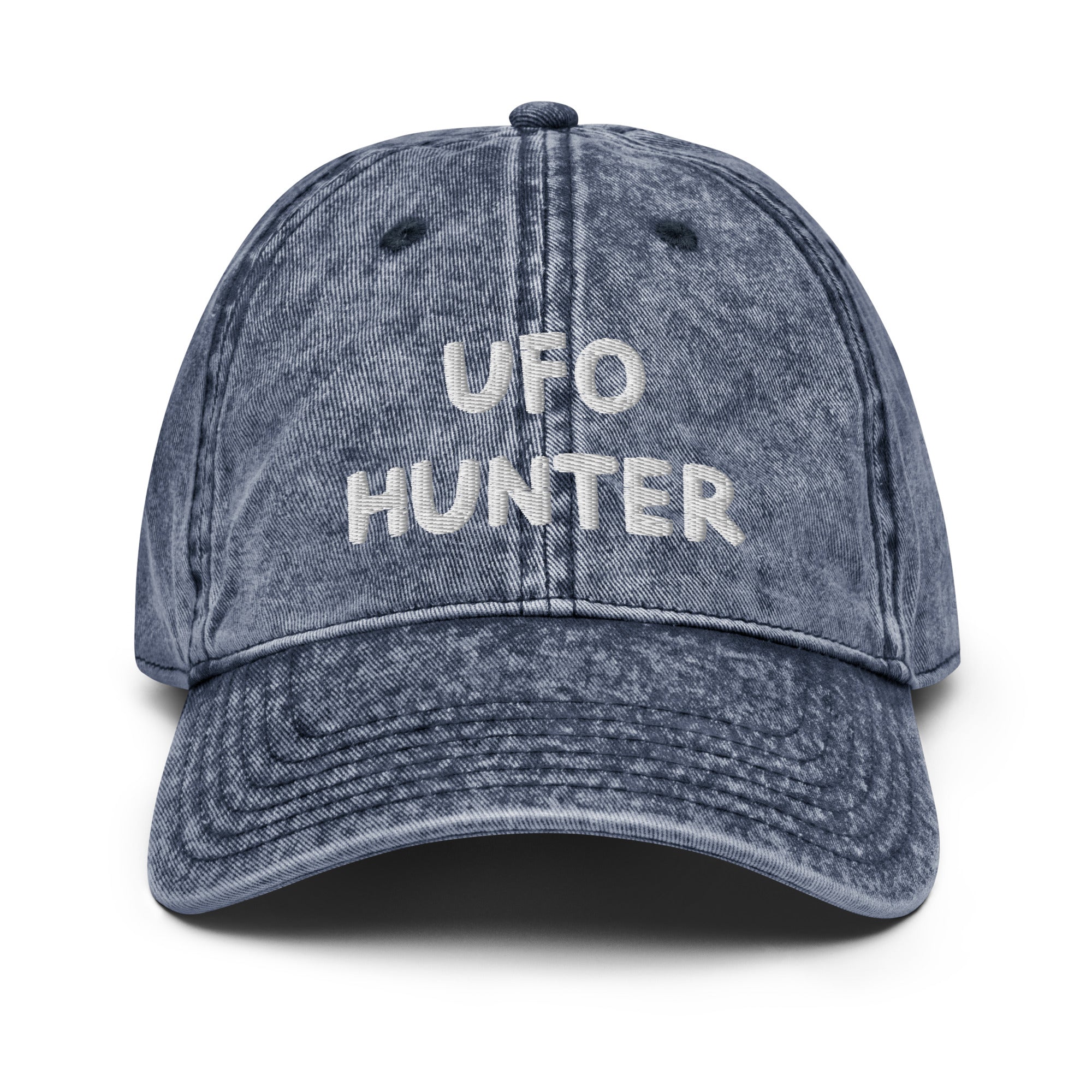 UFO Hunter Embroidered Dad Hat