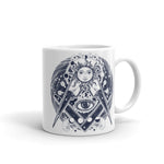 Alchemy All Seeing Eye Ceramic Mug - Freemasonry Sacred Society