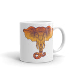 Spiritual Elephant Ceramic Coffee Mug