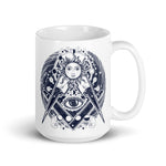 Alchemy All Seeing Eye Ceramic Mug - Freemasonry Sacred Society