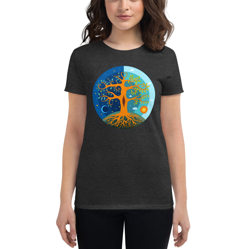 Astral Tree Of Life Women's Short Sleeve T-Shirt