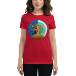 Astral Tree Of Life Women's Short Sleeve T-Shirt