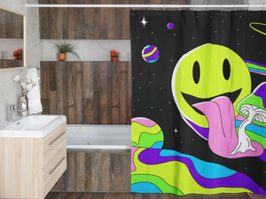 Zoomer Space Trip Shower Curtain