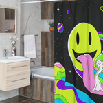 Zoomer Space Trip Shower Curtain