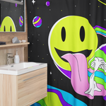 Zoomer Space Trip Shower Curtain